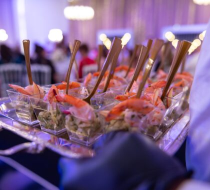 Luxury and Elegant Food afford by Zinevent