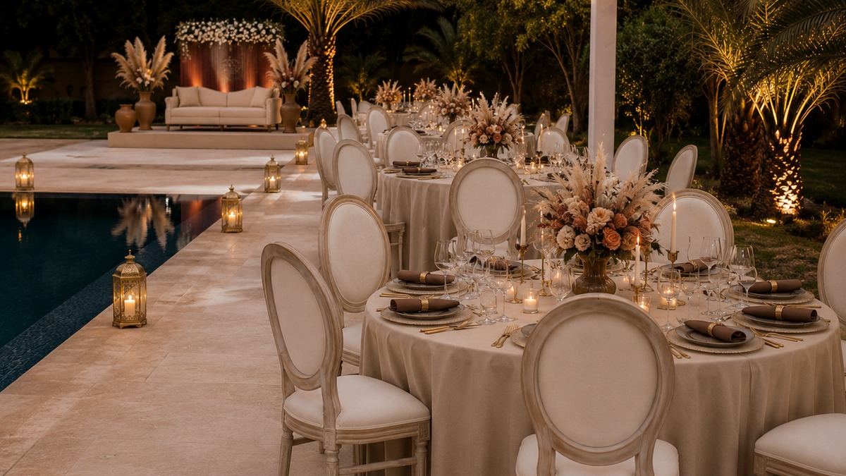 Mariage Dans Le Désert D'Agafay : Guide Organisation Et Tarifs - Authentic Marrakech Event Photography 1