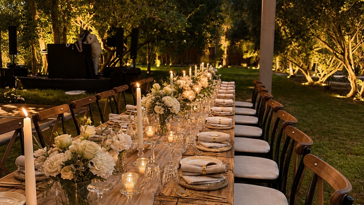 Privatisation Villa De Prestige En Palmeraie Pour Soirée Événementielle - Authentic Marrakech Event Photography 1