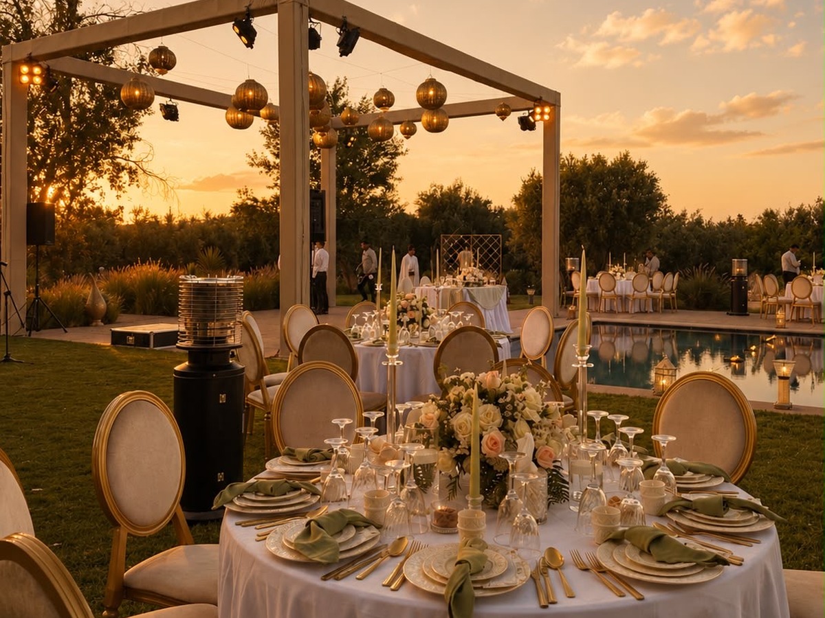 Privatisation Villa De Prestige En Palmeraie Pour Soirée Événementielle - Authentic Marrakech Event Photography 2
