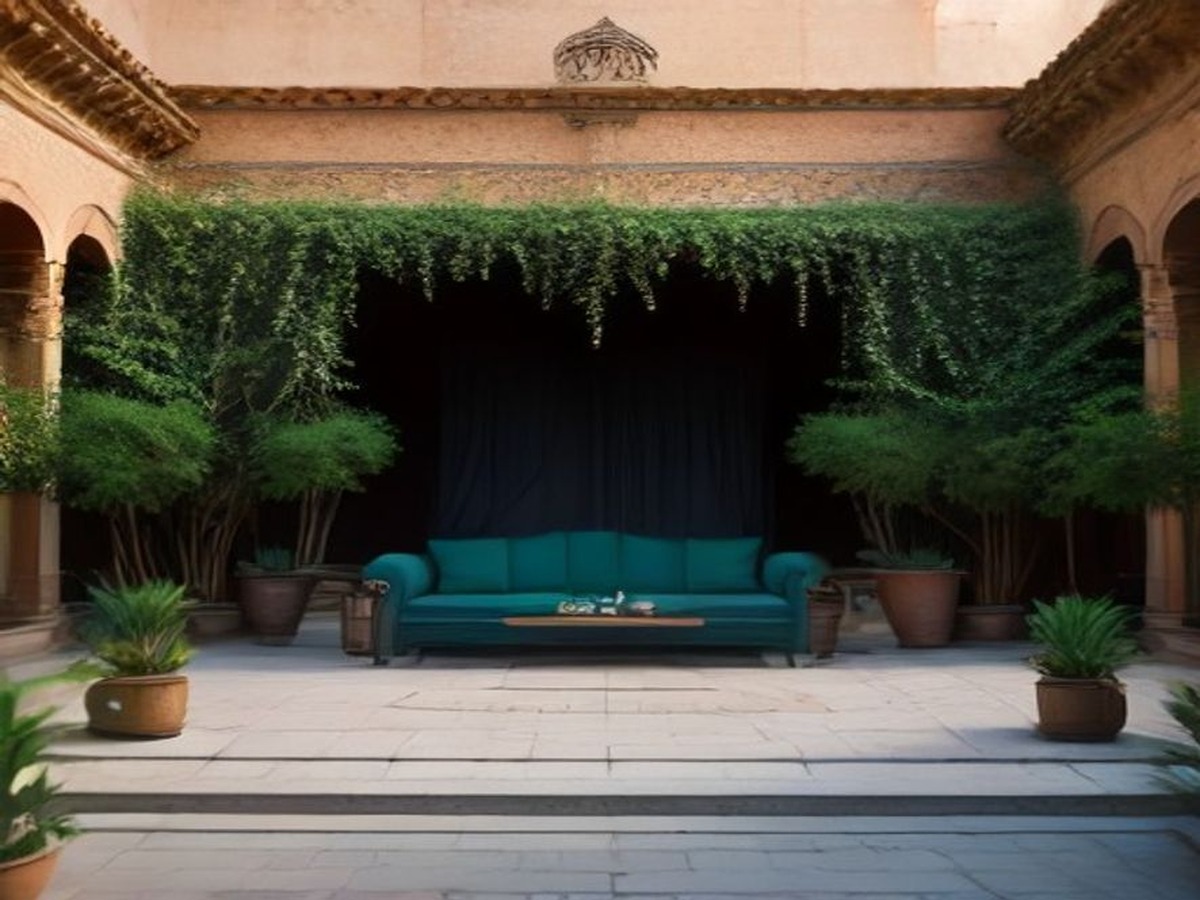 Mariage Riad Marrakech Architectural Details And Florals - ZinEvent Marrakech