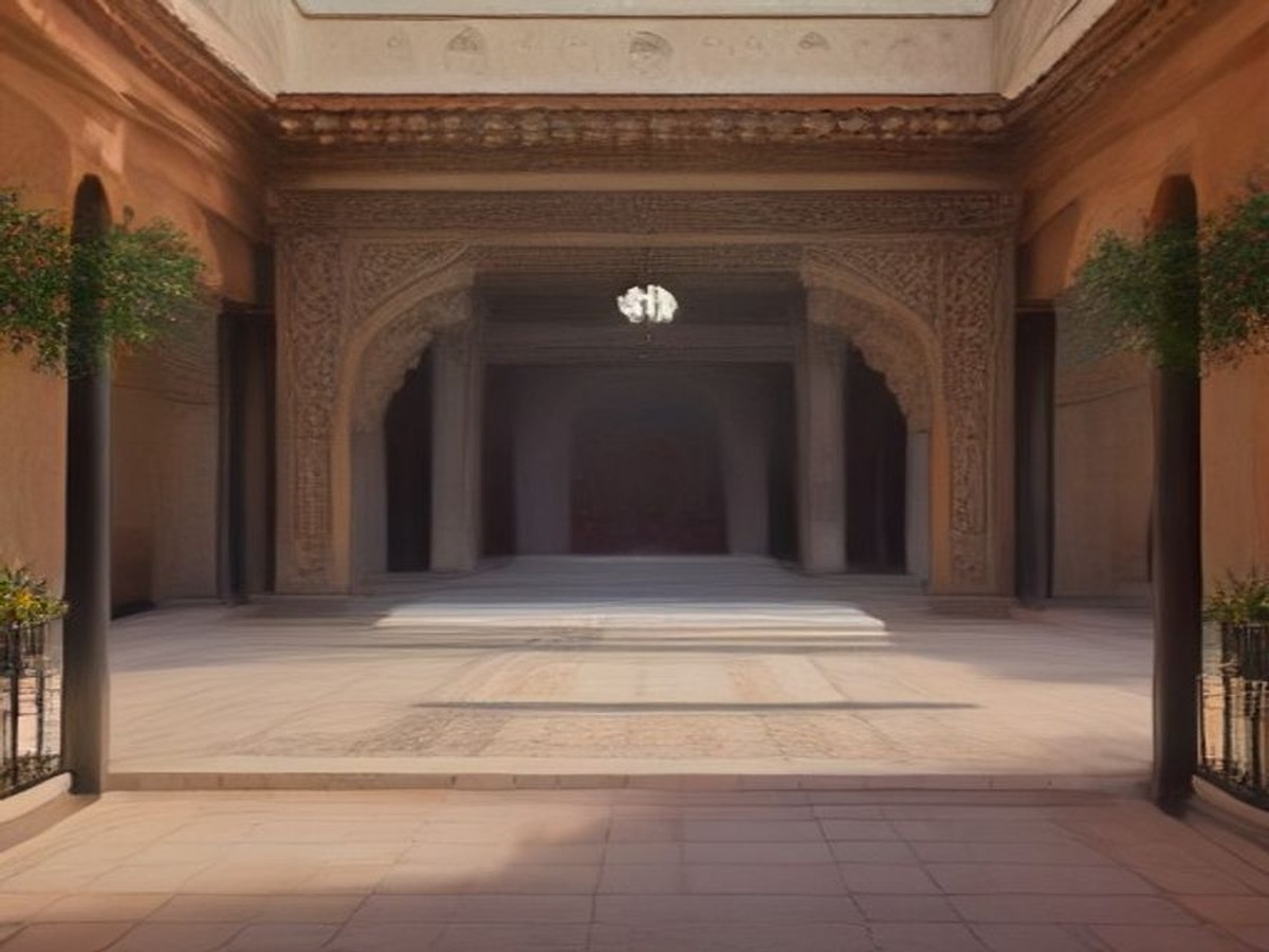 Mariage Riad Marrakech Architectural Details And Florals - ZinEvent Marrakech
