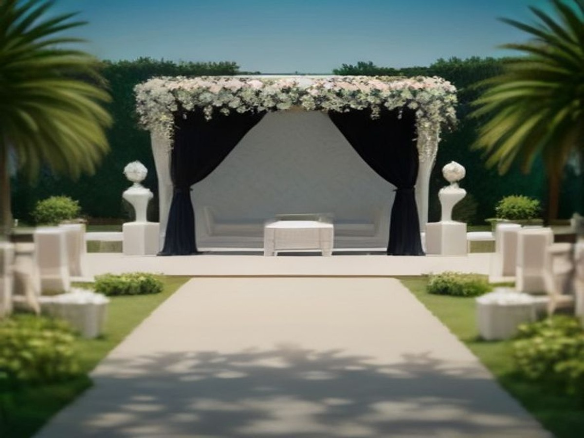 Mariage Riad Marrakech Architectural Details And Florals - ZinEvent Marrakech